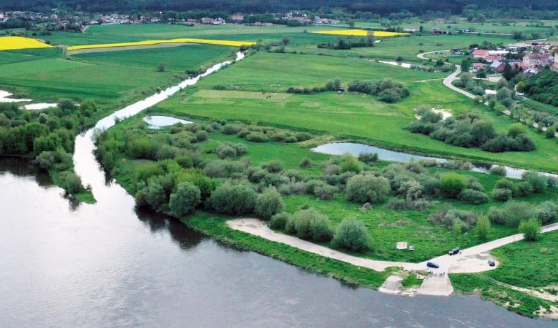 rzeka Wierzyca ujście do Wisły